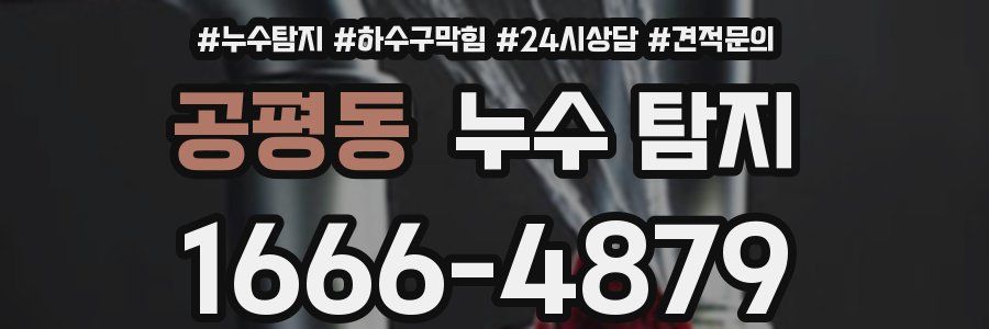 공평동 누수 탐지