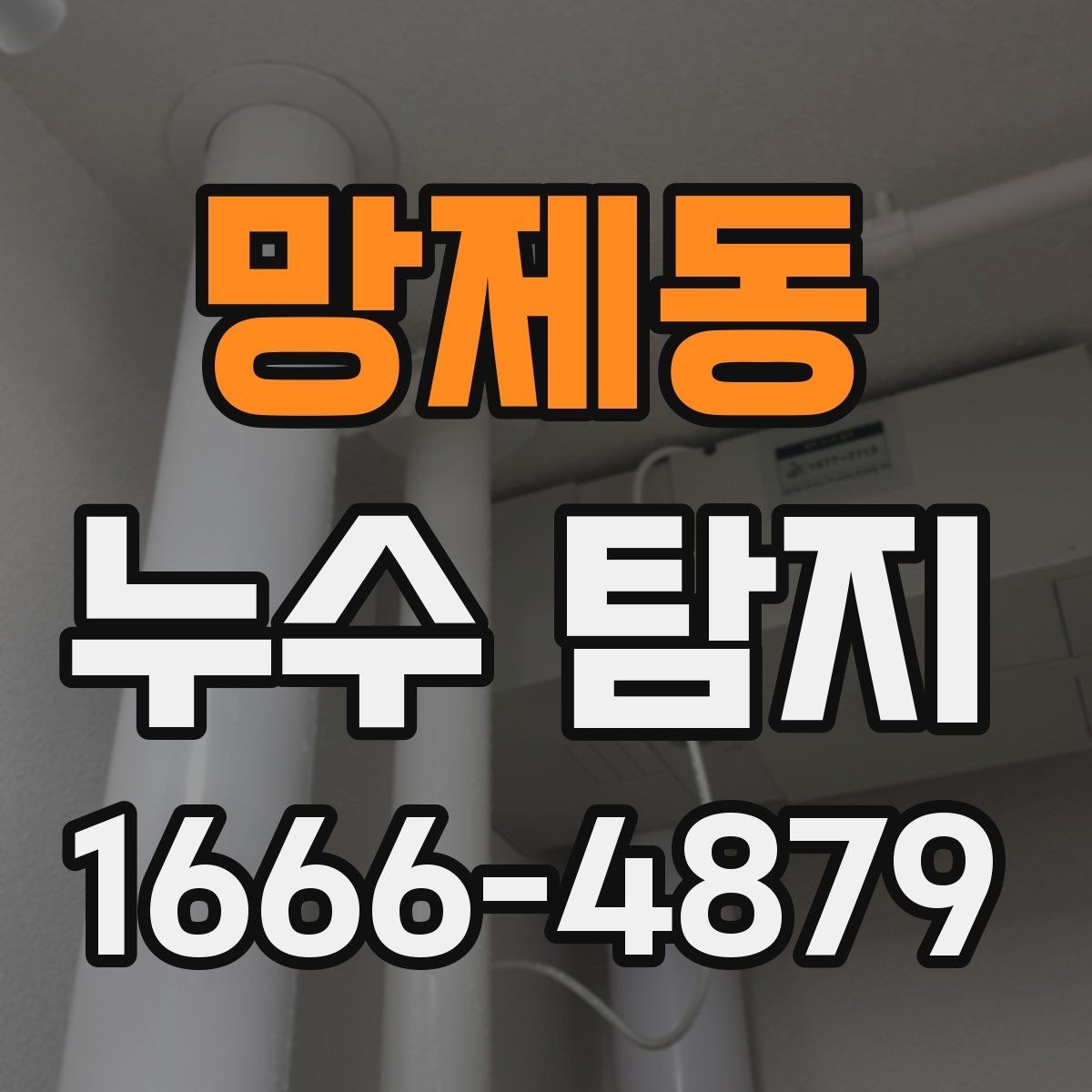 망제동 누수 탐지 사례로 보는 원인별 특징