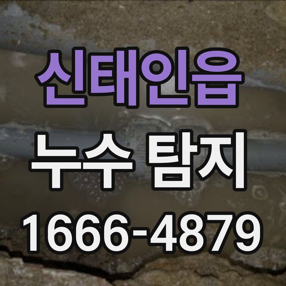 신태인읍 누수 탐지