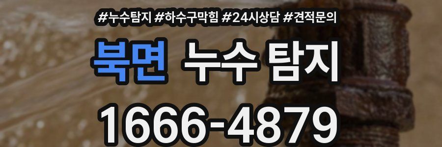 북면 누수 탐지