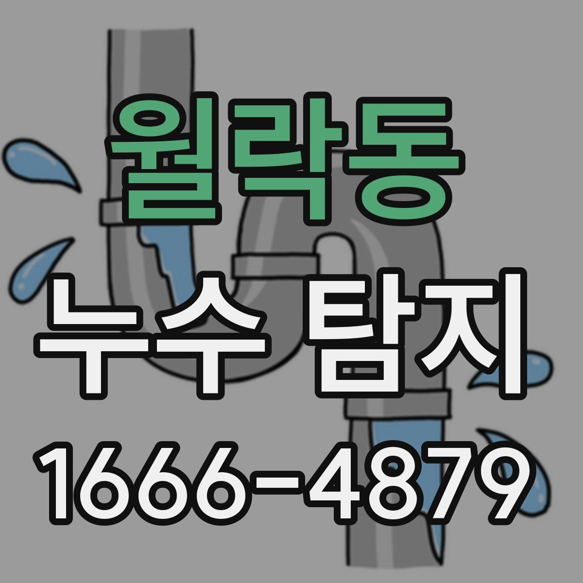 월락동 누수 탐지