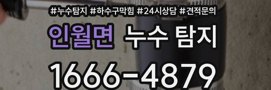 인월면 누수 탐지