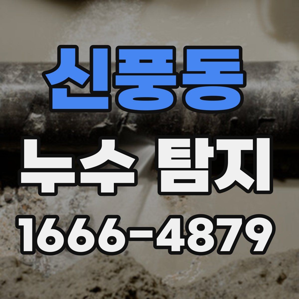 신풍동 누수 탐지 작업이 필요한 천장과 벽면 상태