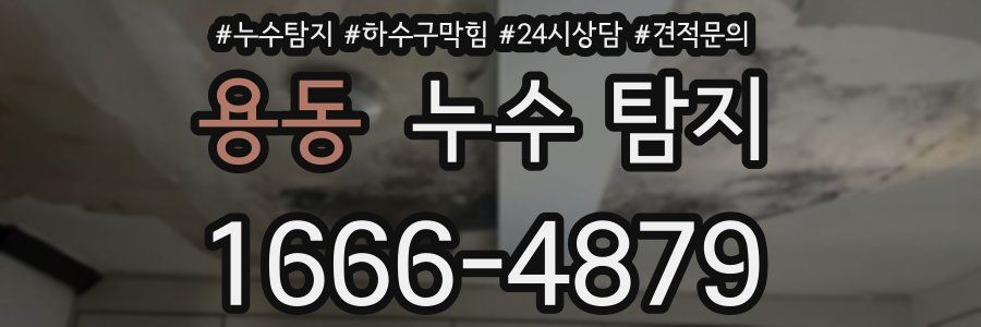 용동 누수 탐지