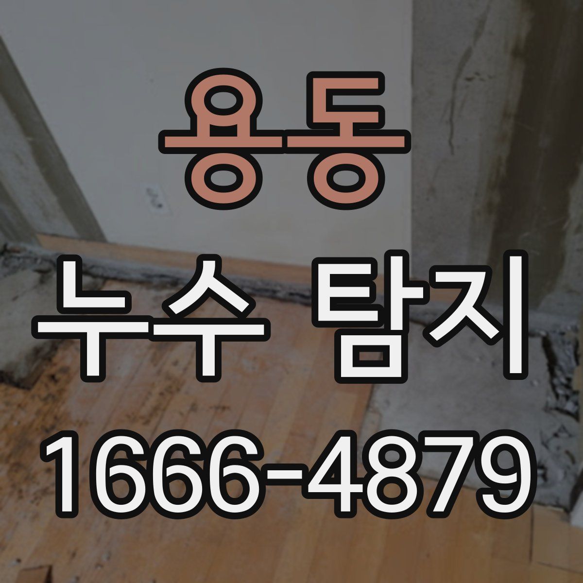 용동 누수 탐지