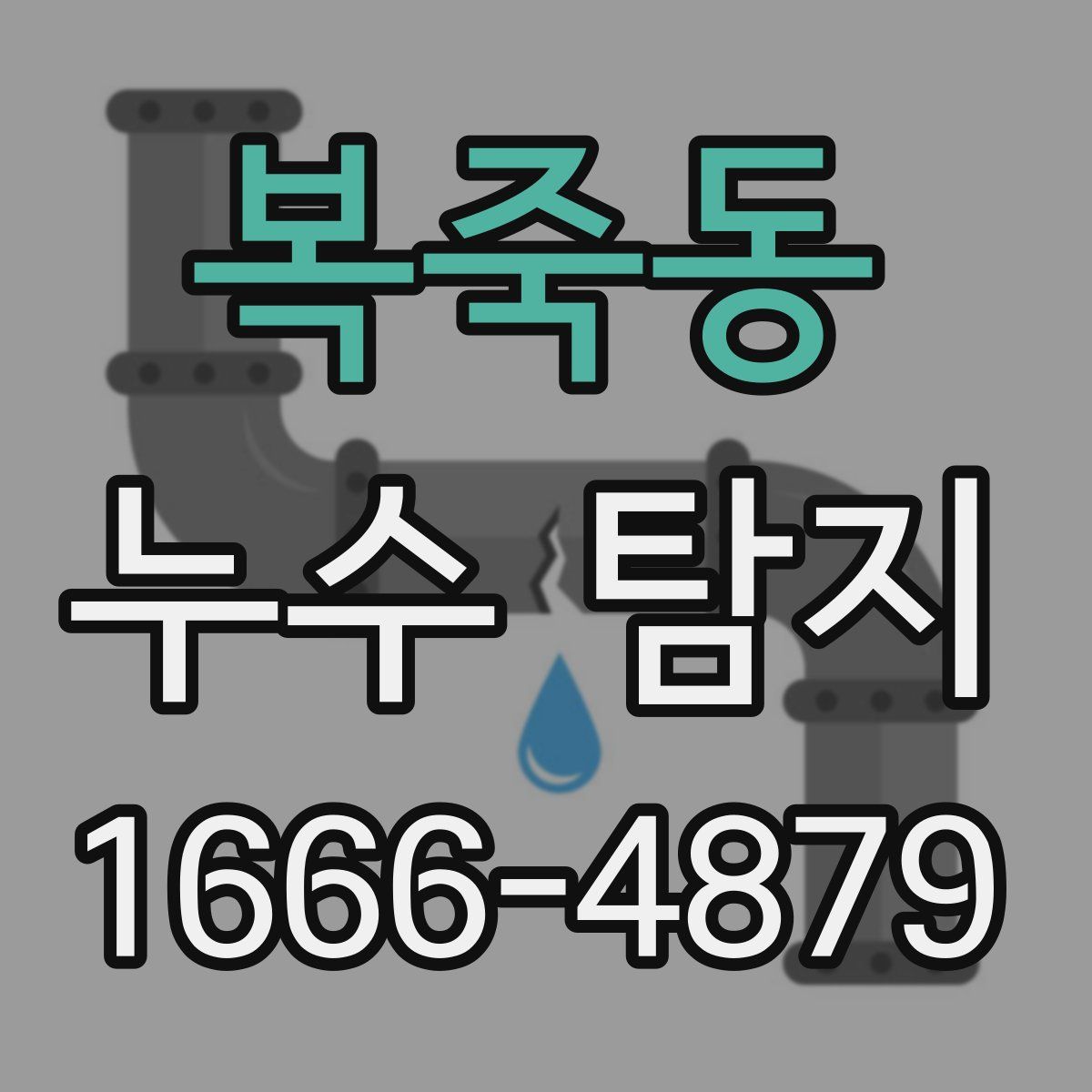 복죽동 누수 탐지