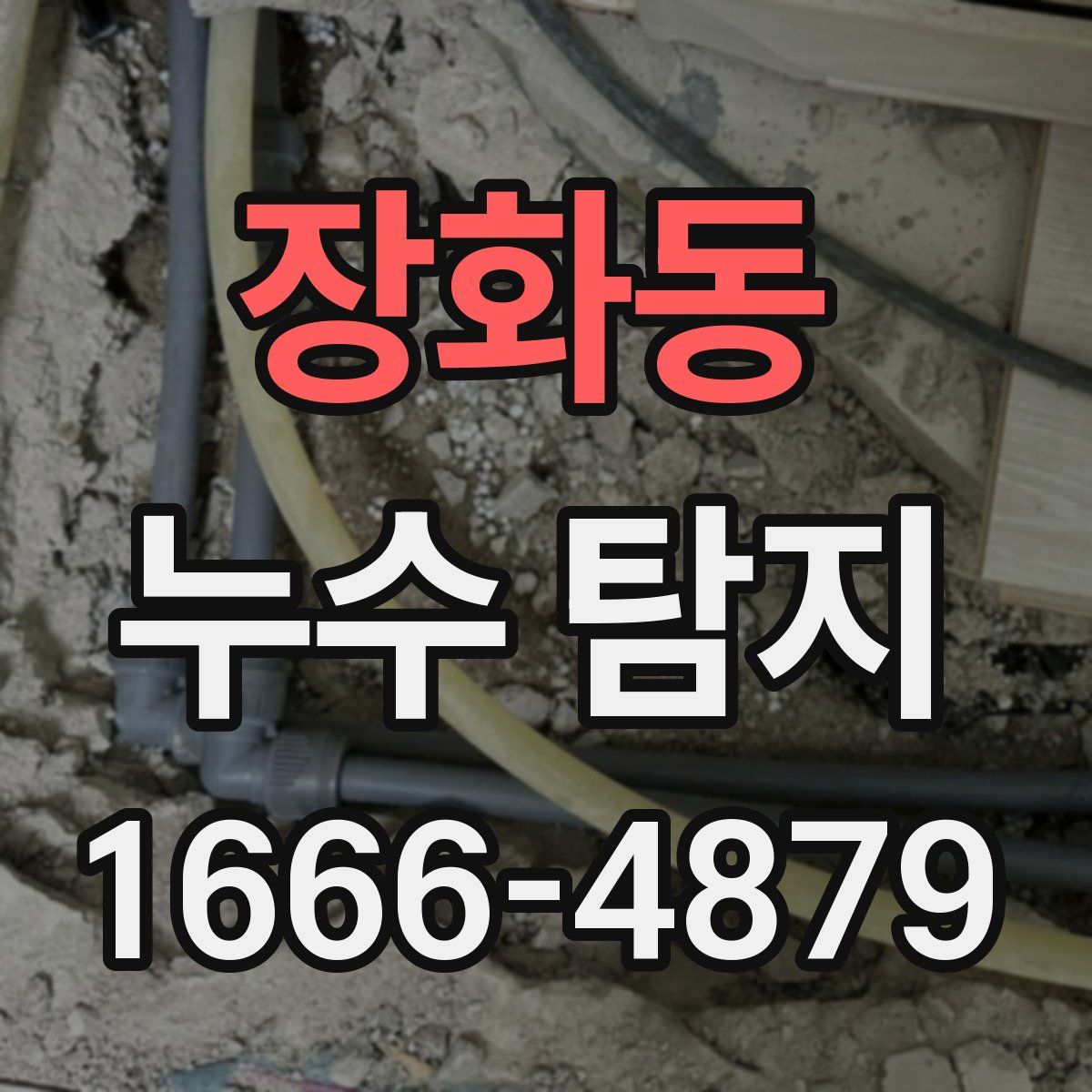 장화동 누수 탐지