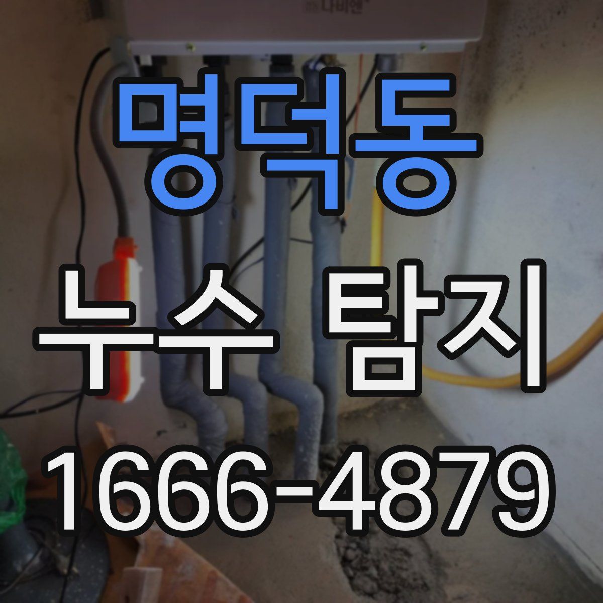 명덕동 누수 탐지