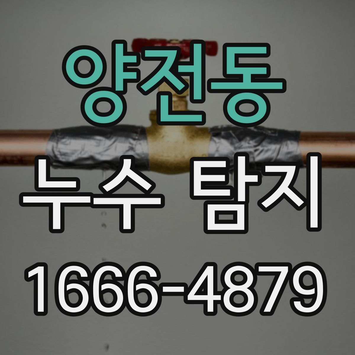 양전동 누수 탐지