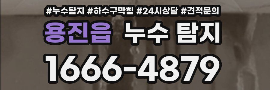 용진읍 누수 탐지