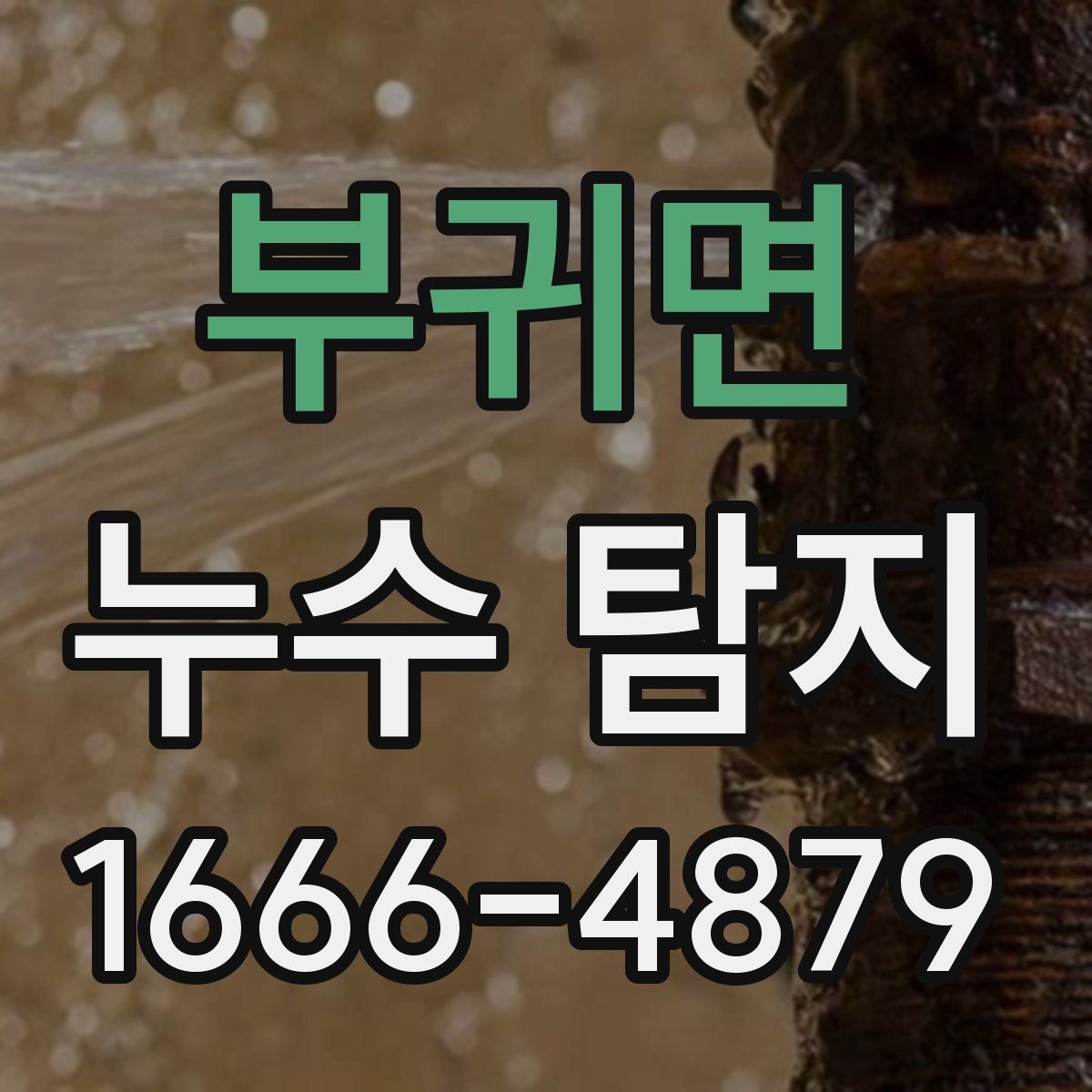 부귀면 누수 탐지