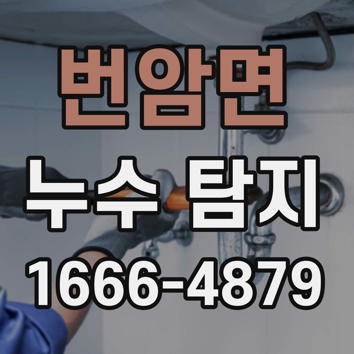 번암면 누수 탐지