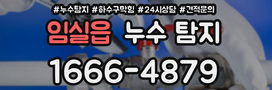 임실읍 누수 탐지