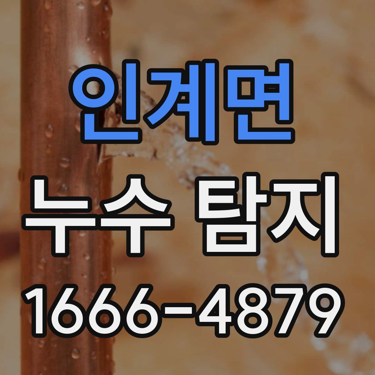 인계면 누수 탐지