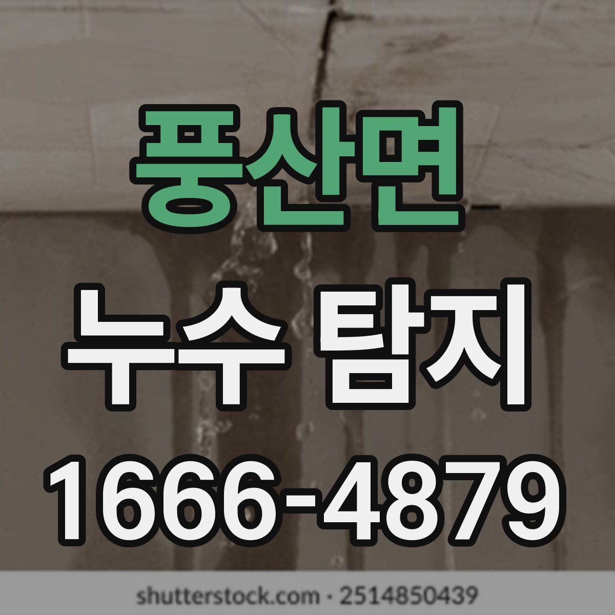 풍산면 누수 탐지