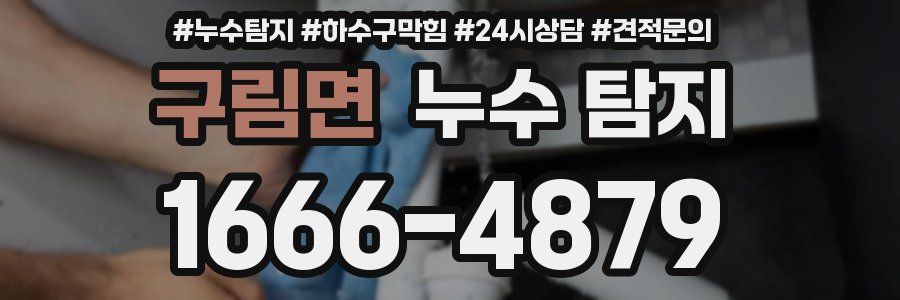 구림면 누수 탐지