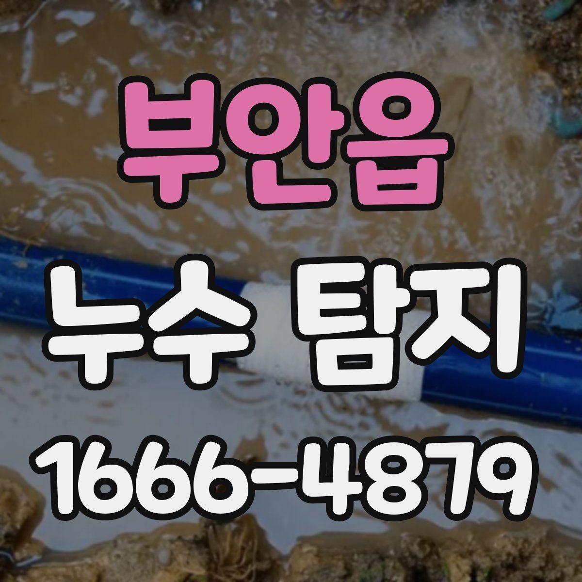 부안읍 누수 탐지 결과에 따라 달라지는 보수 방식