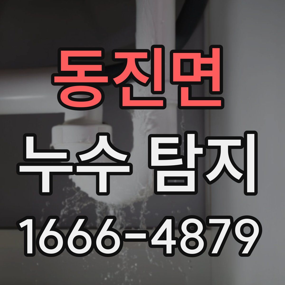 동진면 누수 탐지