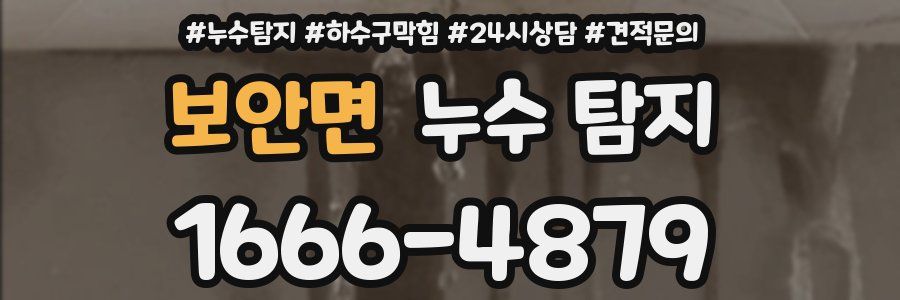 보안면 누수 탐지