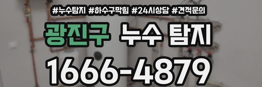 광진구 누수 탐지