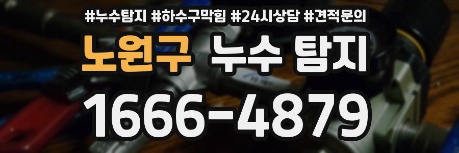노원구 누수 탐지