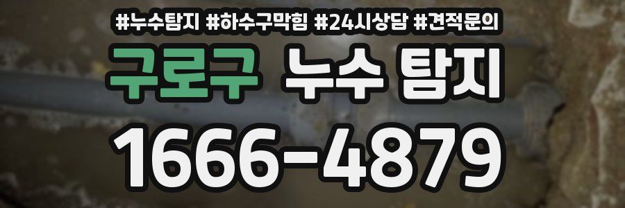 구로구 누수 탐지