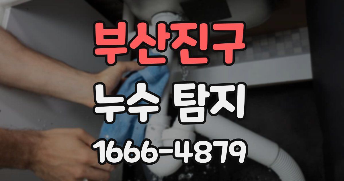 부산진구 누수 탐지