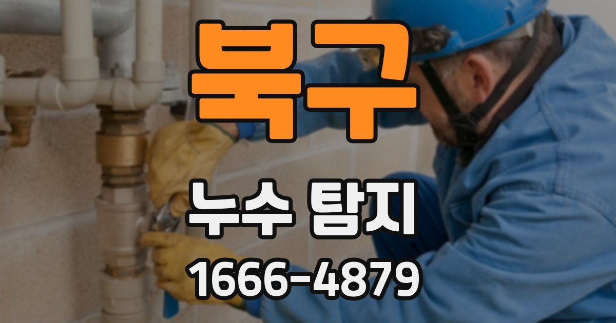 북구 누수 탐지
