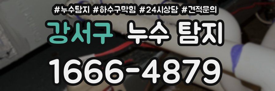강서구 누수 탐지