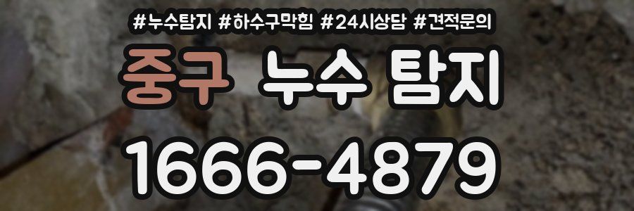 중구 누수 탐지