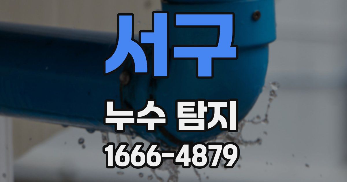서구 누수 탐지