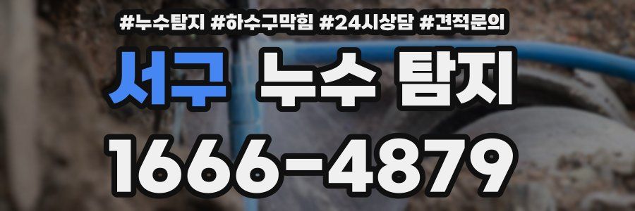 서구 누수 탐지