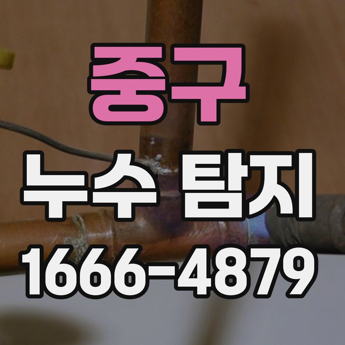 중구 누수 탐지
