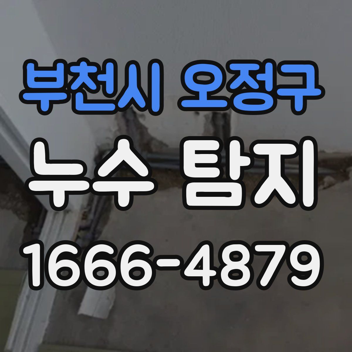 부천시 오정구 누수 탐지