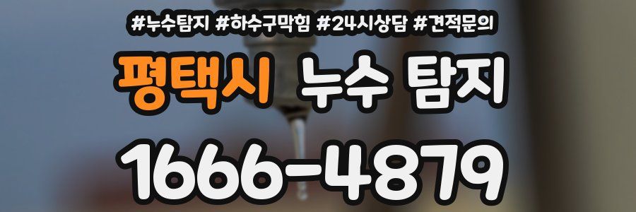 평택시 누수 탐지
