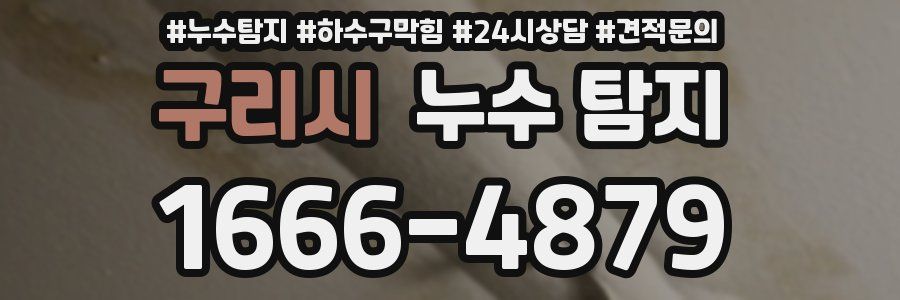 구리시 누수 탐지