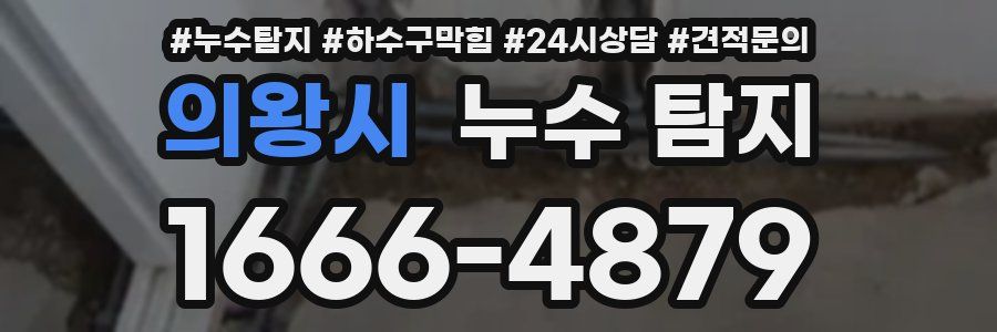 의왕시 누수 탐지