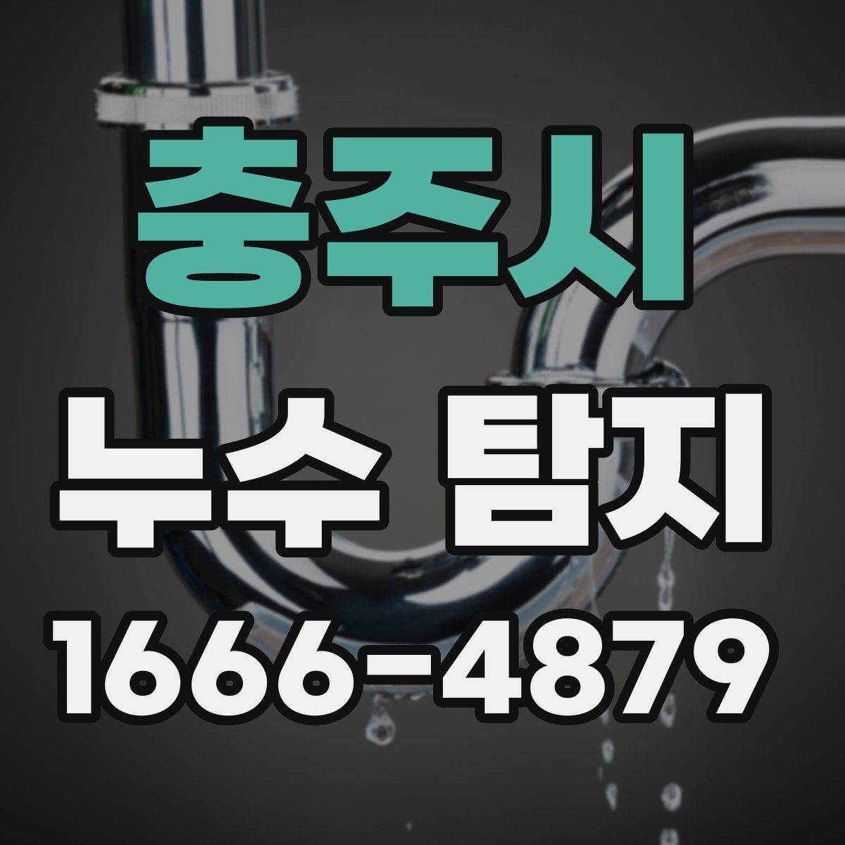 충주시 누수 탐지