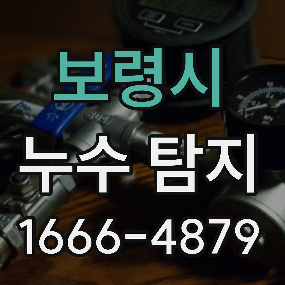 보령시 누수 탐지