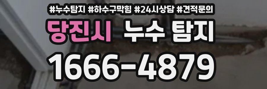 당진시 누수 탐지