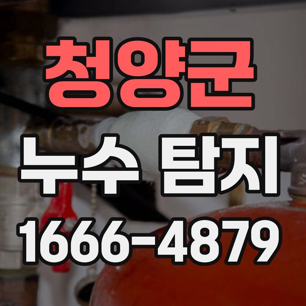 청양군 누수 탐지