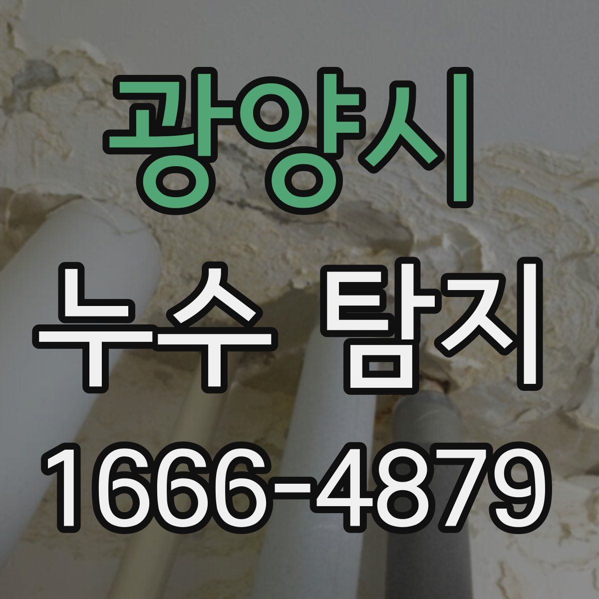 광양시 누수 탐지