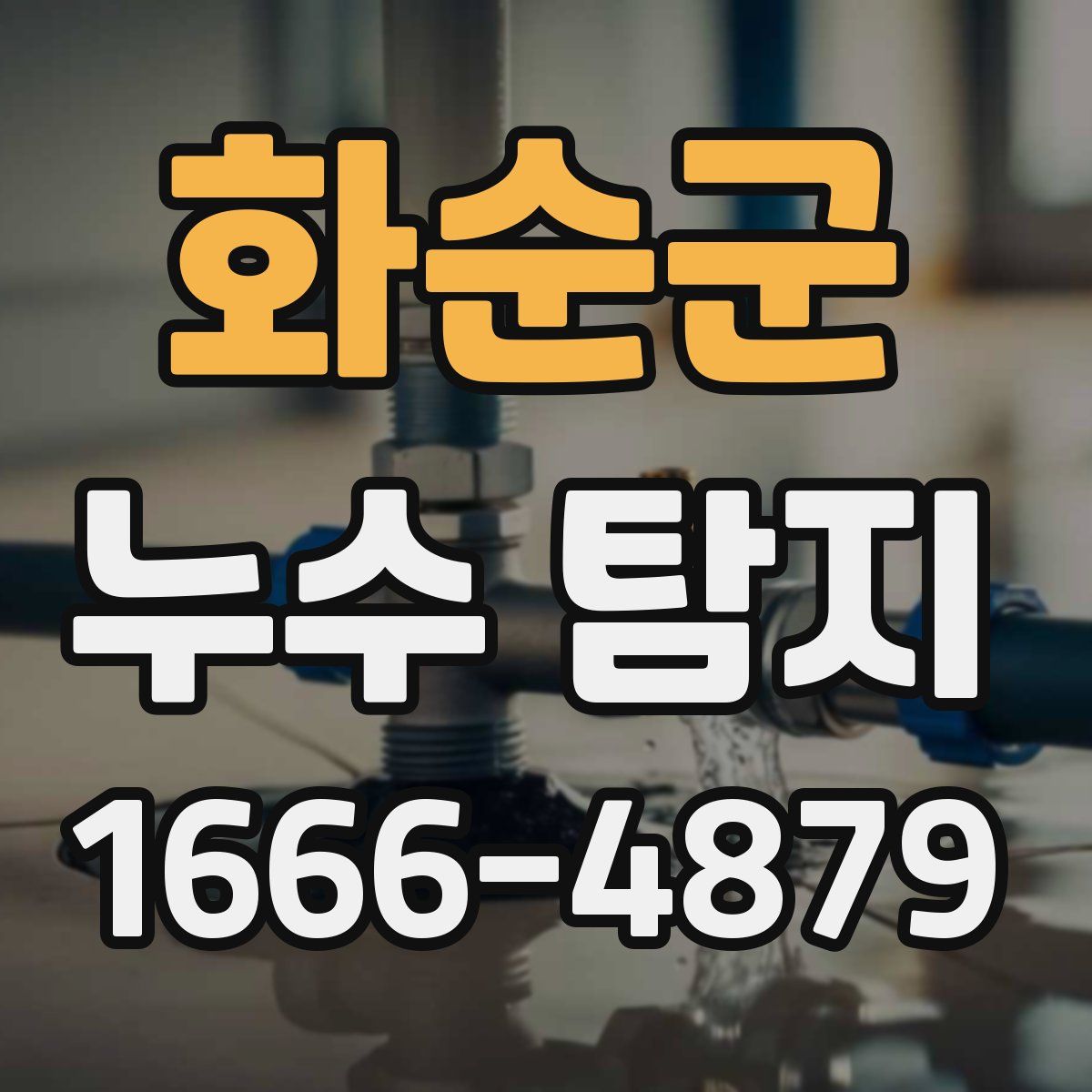 화순군 누수 탐지