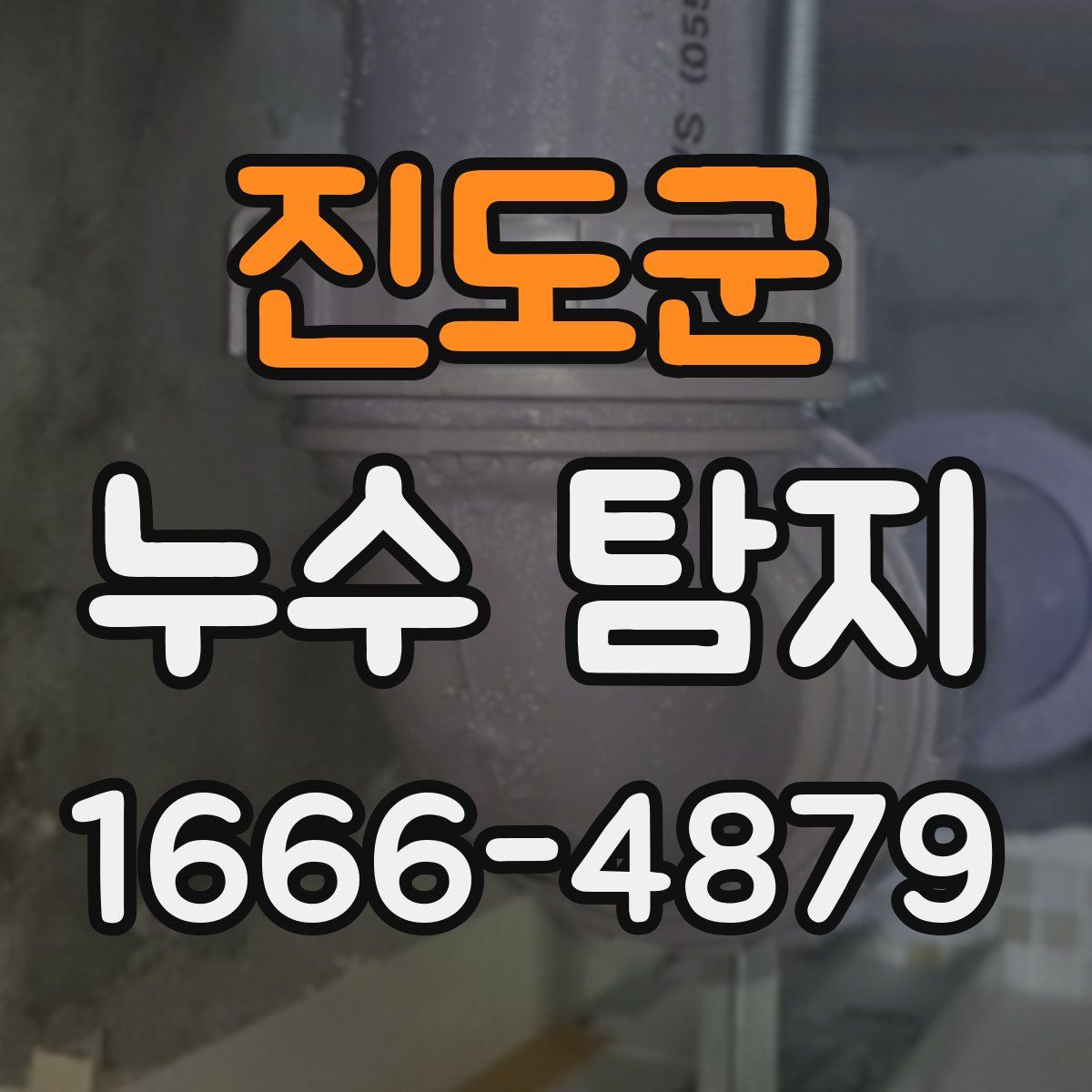 진도군 누수 탐지