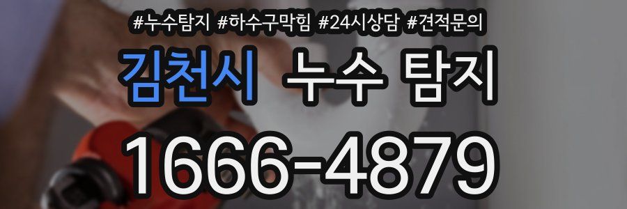 김천시 누수 탐지