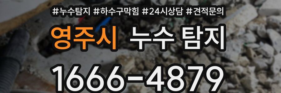 영주시 누수 탐지