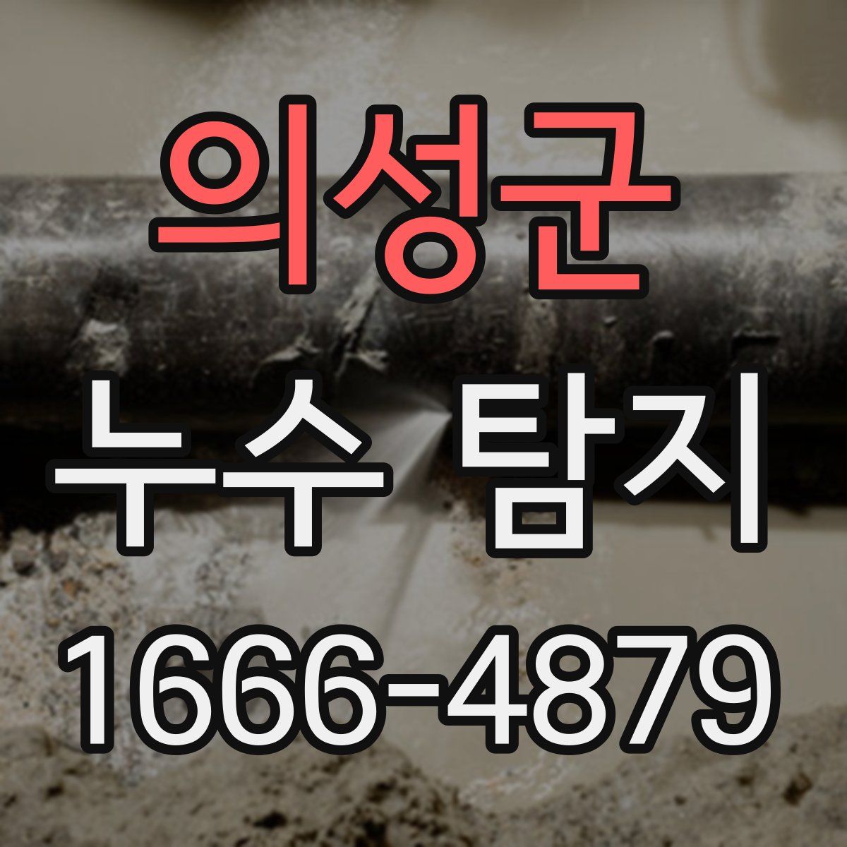 의성군 누수 탐지