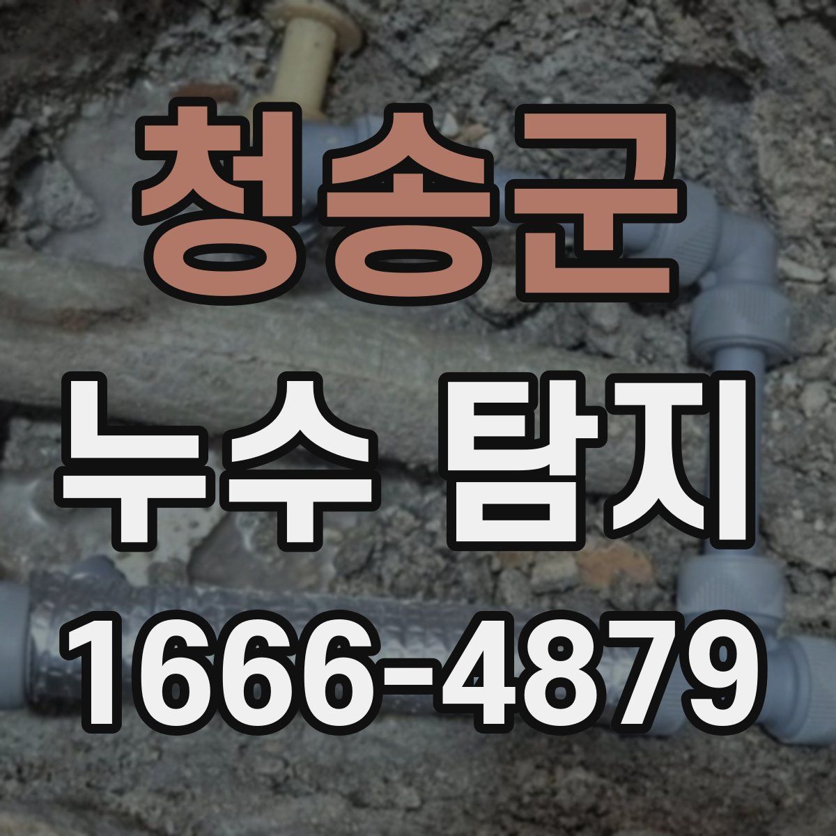 청송군 누수 탐지