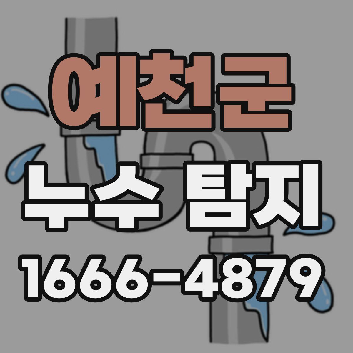 예천군 누수 탐지