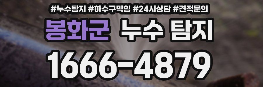 봉화군 누수 탐지